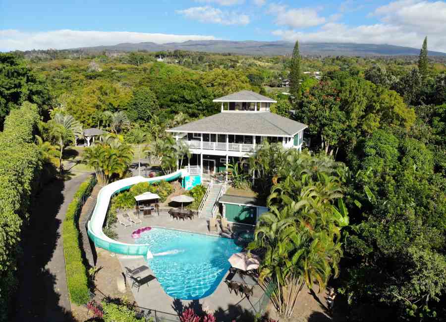 Aerial View of Heavenly Home Hawaii